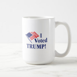 Taza De Café Voté por Trump