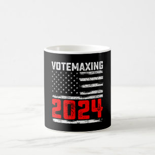 Taza De Café VoteMaxing 2024 Elección Presidencial Trump