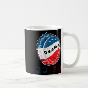 Taza De Café Voto Botón Vintage Divertido Diseño colorido de Ob