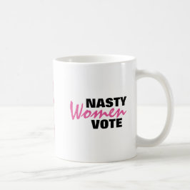 Taza De Café Voto desagradable 2016 de las mujeres