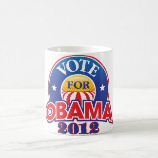 Taza De Café Voto para Obama 2012