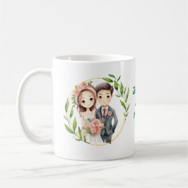 Taza De Café Votos eternos - Una celebración del amor