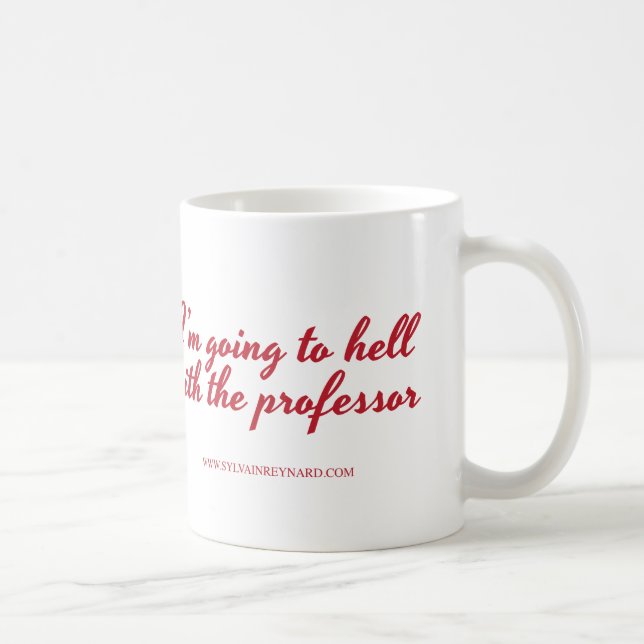 Taza De Café Voy al diablo con el profesor (Derecha)