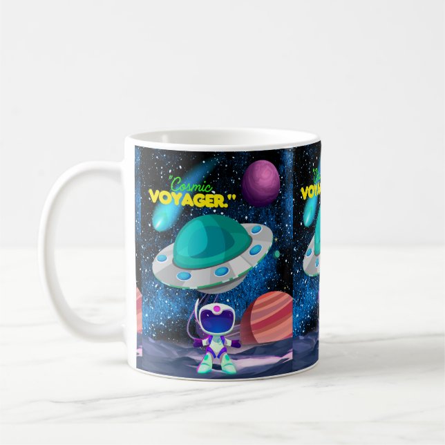 TAZA DE CAFÉ VOYAGER COSMIC (Izquierda)