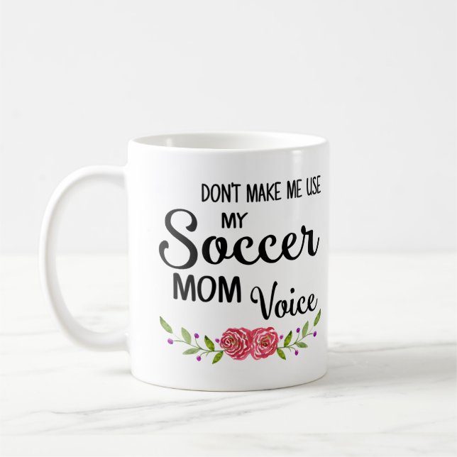 Taza De Café Voz de la mamá del fútbol (Izquierda)