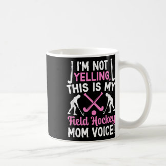 Taza De Café Voz de madre de hockey sobre césped Madre de un ju