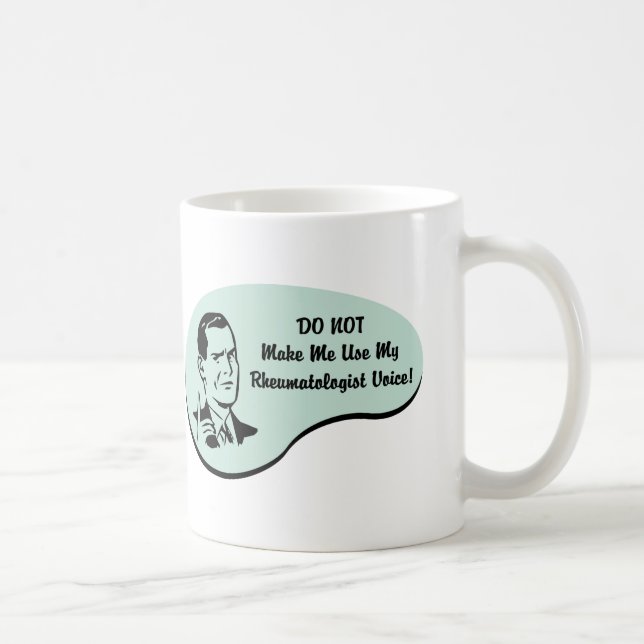 Taza De Café Voz del reumatólogo (Derecha)
