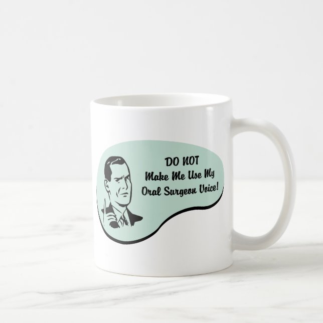 Taza De Café Voz oral del cirujano (Derecha)