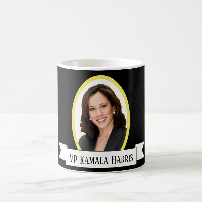 Taza De Café VP Kamala Harris Portait (Centro)