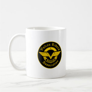 Taza De Café VRA_Logo, viejo texto inglés