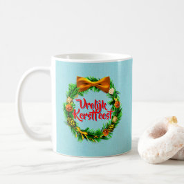 Taza De Café Vrolijk Kerstfeest Holandés Feliz Navidad