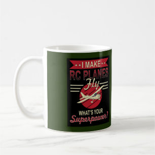 Taza De Café Vuelo a avión RC - ¿Cuál es tu superpotencia?