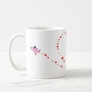 Taza De Café Vuelo de amor