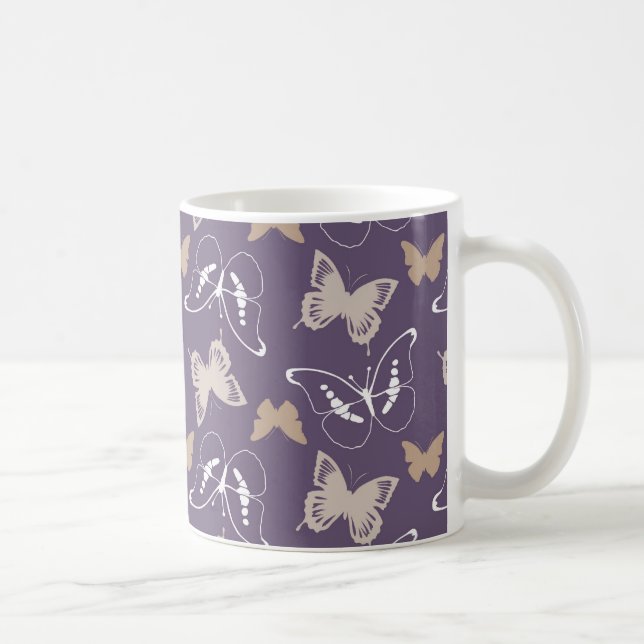 Taza De Café Vuelo de mariposas (Derecha)