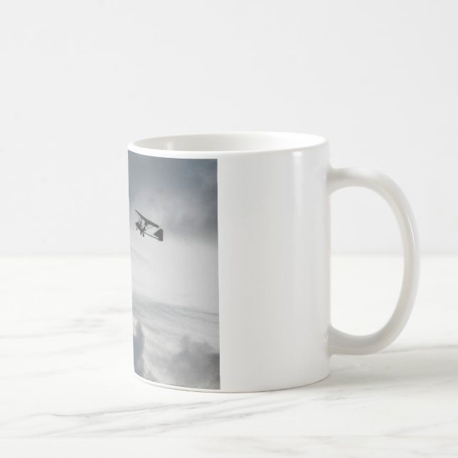 Taza De Café Vuelo gris (Derecha)