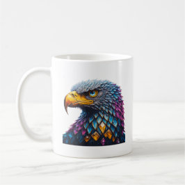 Taza De Café Vuelo Majestuoso: Mug de águila de cristal