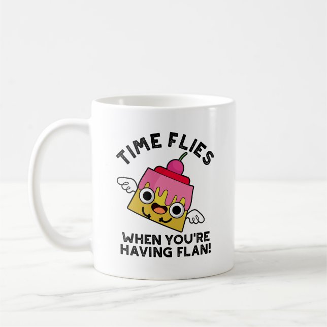 Taza De Café Vuelos horarios cuando tienes un bollo de comida f (Izquierda)