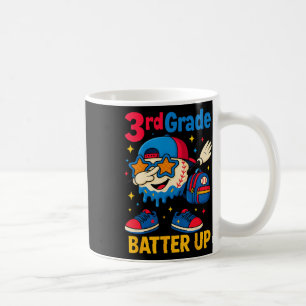 Taza De Café Vuelta Al Cole Baseball Helado Goteo Primer Día O