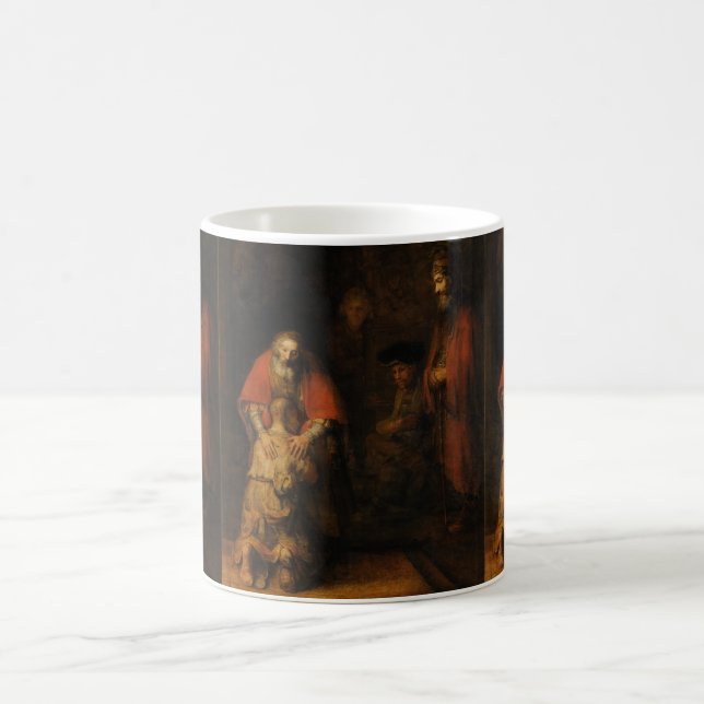 Taza De Café Vuelta del hijo despilfarrador de Rembrandt Van (Centro)