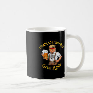 Taza De Café Vuelve a ser genial de nuevo Trump Cerveza alemana