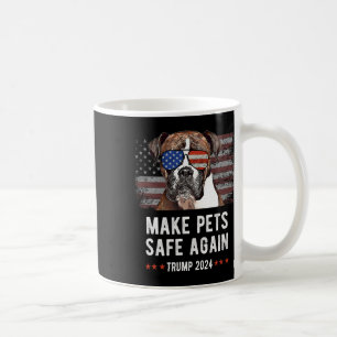 Taza De Café Vuelve Seguros a los Animales Mascota Perro Boxer