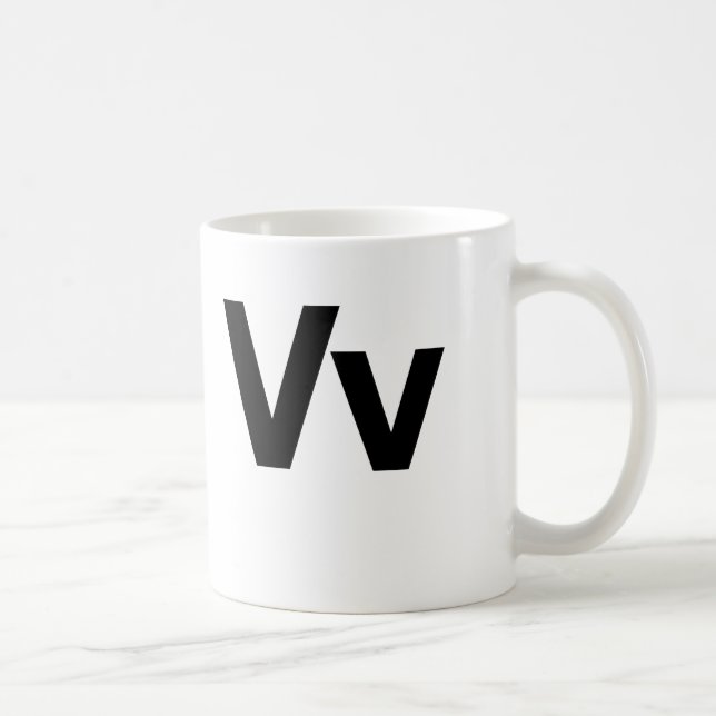 Taza De Café Vv Helvética (Derecha)