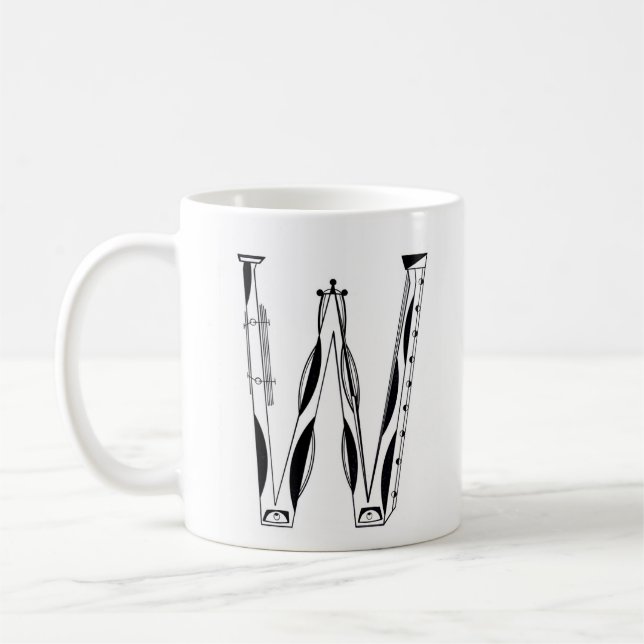 Taza De Café "W" Café Mug (Izquierda)