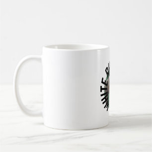 Taza De Café W es para el guardián del rinoceronte blanco