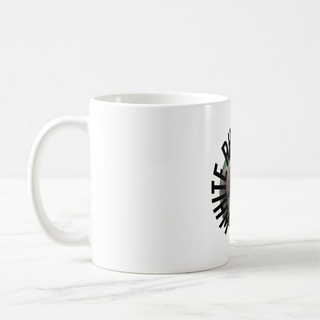 Taza De Café W es para el guardián del rinoceronte blanco (Izquierda)