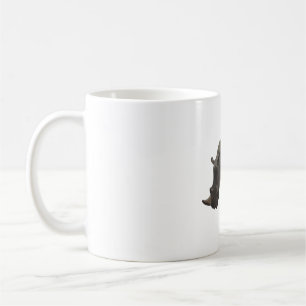 Taza De Café W es para el rinoceronte blanco