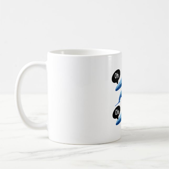 Taza De Café W es para la ballena (Izquierda)
