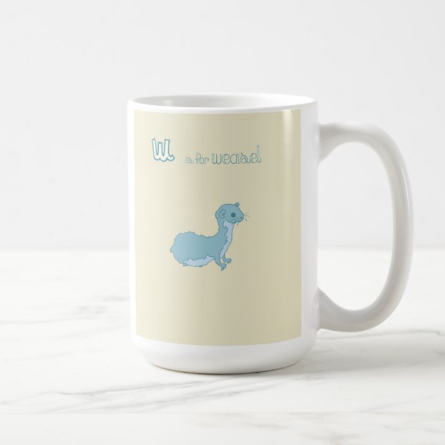 Taza De Café W está para la comadreja (Derecha)