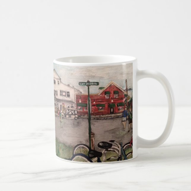Taza De Café "W. Lakeshore Drive, isla de Kelley" (Derecha)