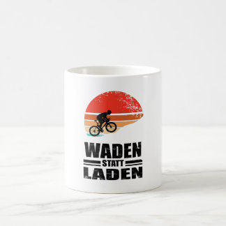 Taza De Café Waden statt Laden - Mountainbike BMX Fahrrad 