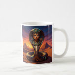 Taza De Café Wadjet – Egyptian Cobra Goddess´7<br><div class="desc">Wadjet is a cobra goddess in Egyptian mythology and a protector of the pharaoh and Lower Egypt. She represents protection,  power,  and royal authority.</div>