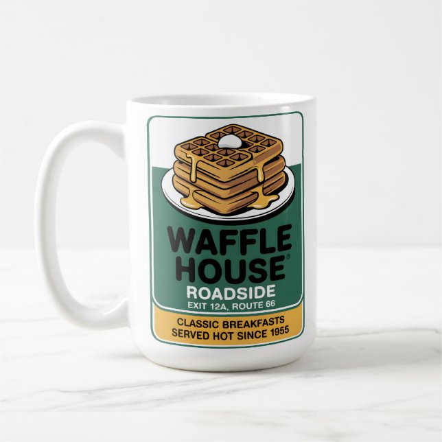 Taza De Café Waffle House Roadside (Izquierda)