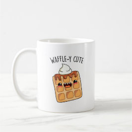Taza De Café Waffle-y Funny Waffle Pun