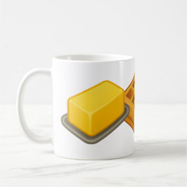 Taza De Café Wafle de mantequilla