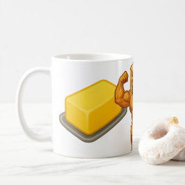Taza De Café Wafle de Mantequilla