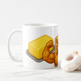 Taza De Café Wafle de Mantequilla