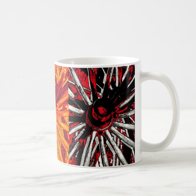 TAZA DE CAFÉ WAGON WHEEL (Derecha)