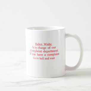 Taza De Café waite de Helen