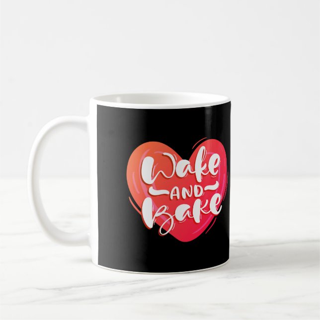 Taza De Café Wake and Bake (Izquierda)