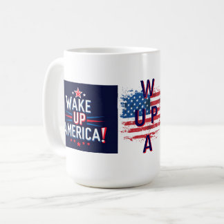 Taza De Café Wake Up America (WUPA)