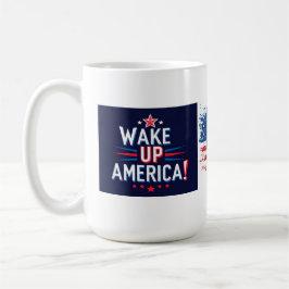 Taza De Café Wake Up America (WUPA)