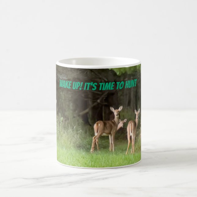 Taza De Café Wake Up! Its Time To Hunt Mug (Centro)