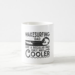 Taza De Café Wakesurfing Dad Cooler Wakeboarding Wakeboarder
