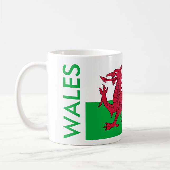 TAZA DE CAFÉ WALES SOCCER (Izquierda)