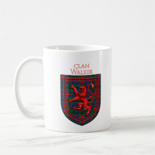 Taza De Café Walker Tartan Scottish Plaid Lion Rampant