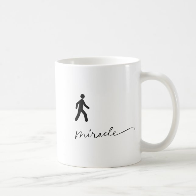 Taza De Café Walking Miracle Apparel  (Derecha)